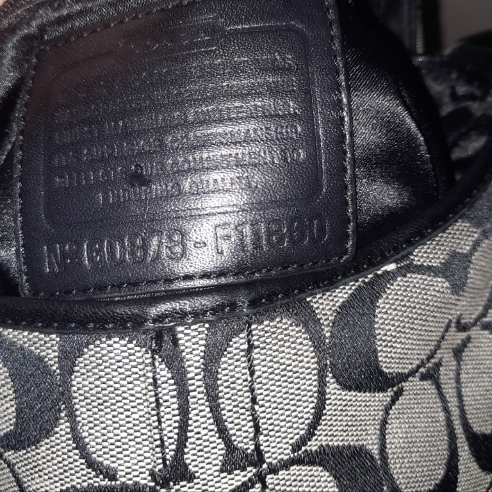 Black Coach purse